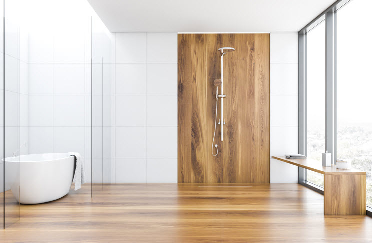 Drewno w łazience – TAK czy NIE?